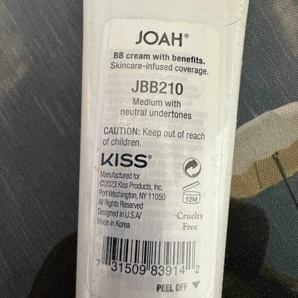 JOAH Perfect Complexion BB Cream Medium Neutral Undertones 30ml JBB210 - Picture 6 of 6